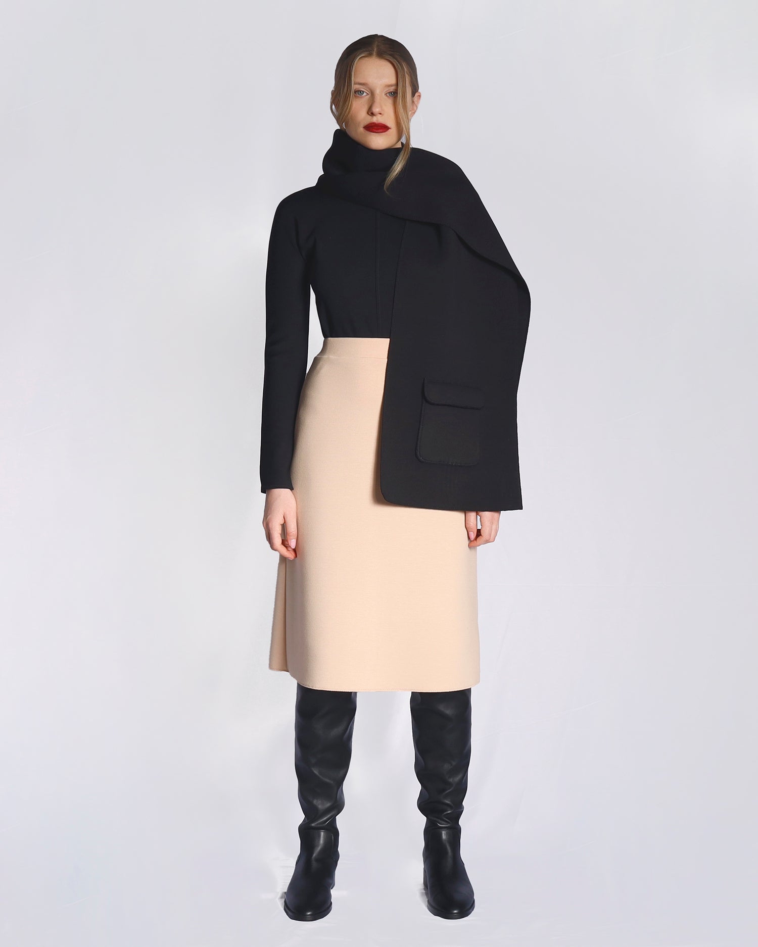 Maison Marie Saint Pierre | Skirt | HUNTLEY | Tinta