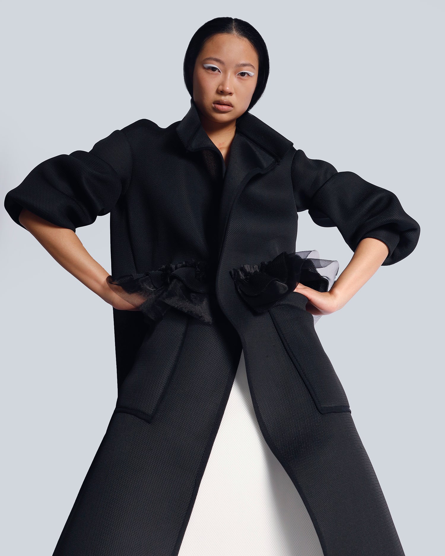 Maison Marie Saint Pierre | Coat | ISABELLA | Black