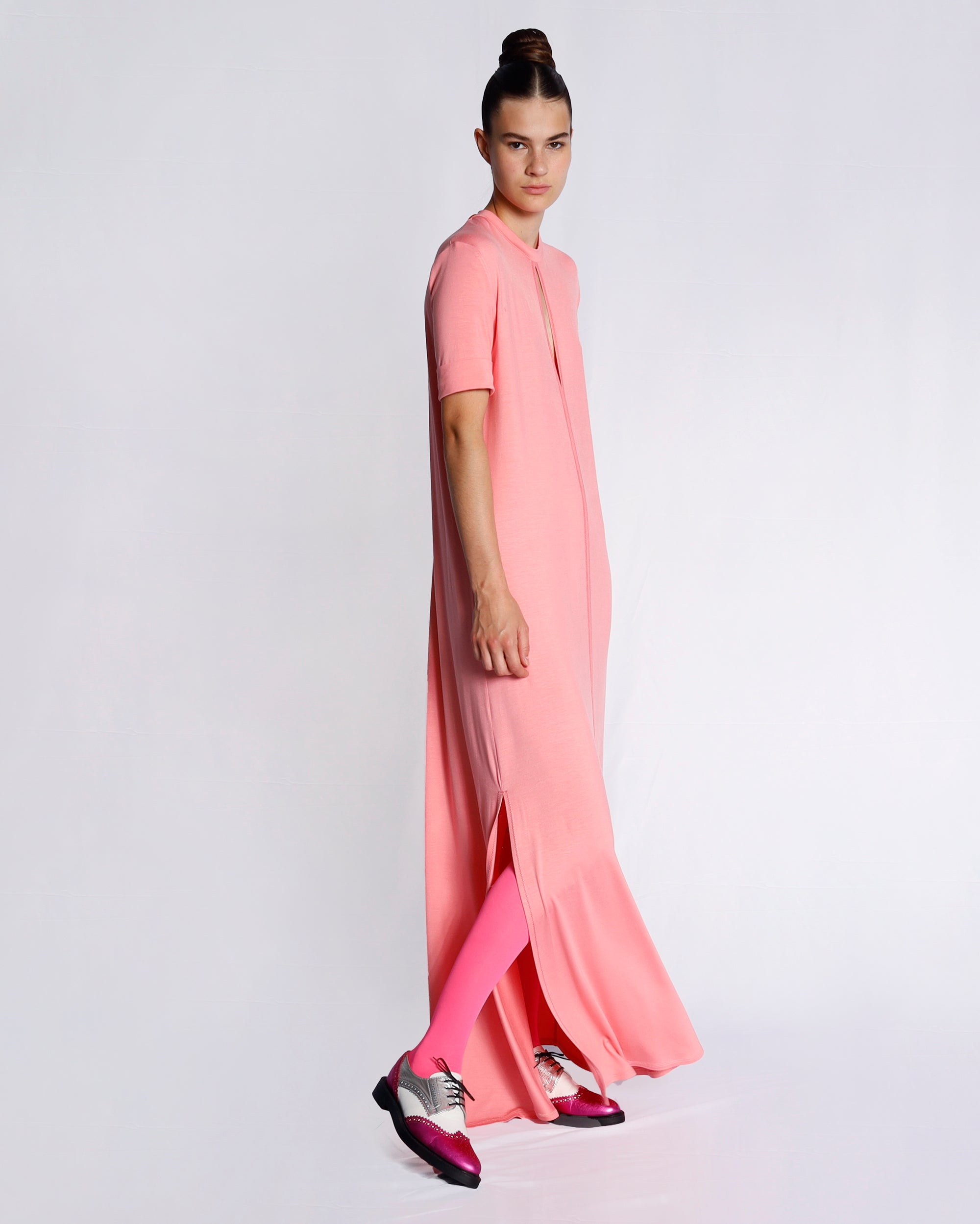 Maison Marie Saint Pierre | Dress | EDITH | Pink | Red