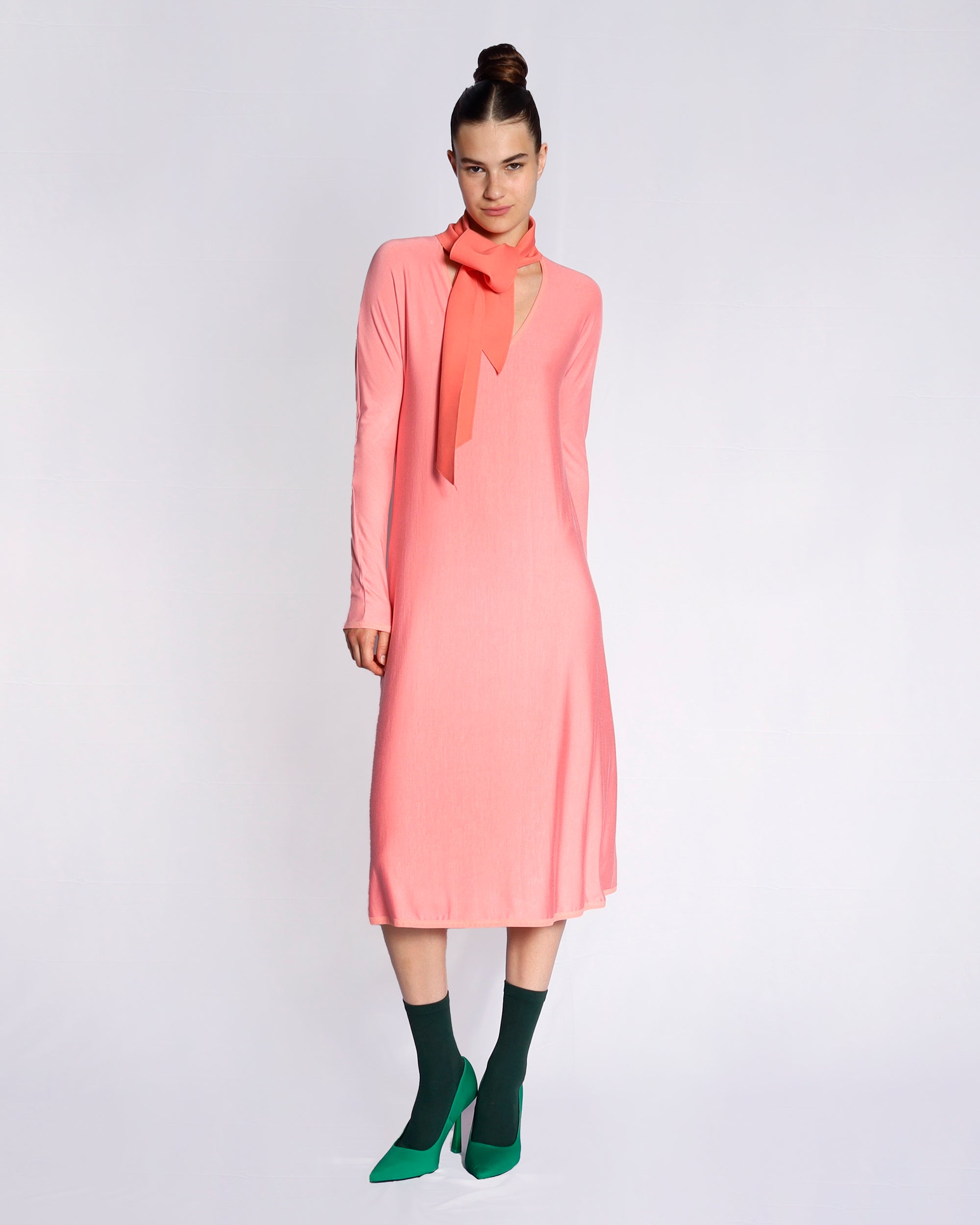 Maison Marie Saint Pierre | Dress | ESPEN | Pink | Hibiscus