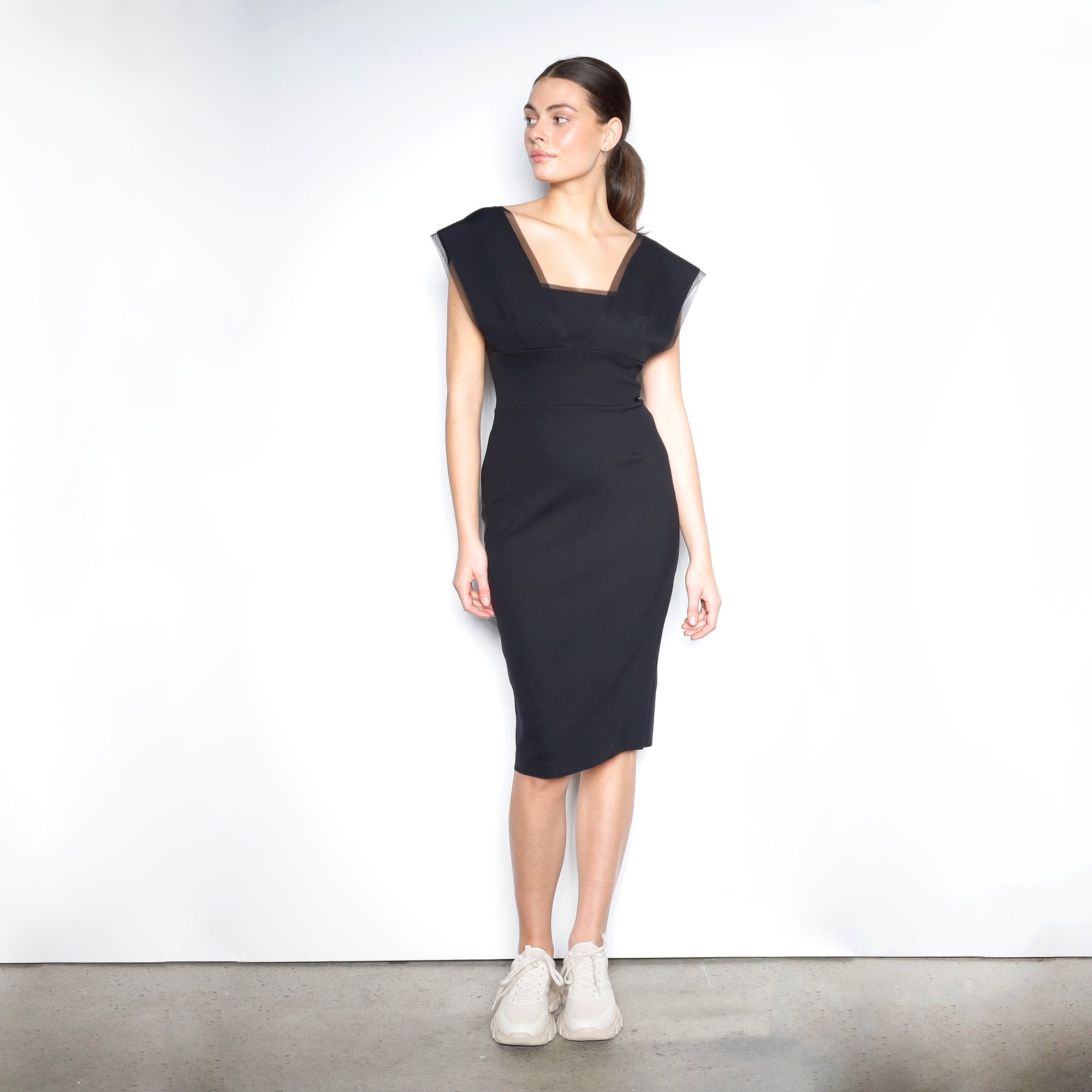 Dress YAKIMOTO | Black | Maison Marie Saint Pierre
