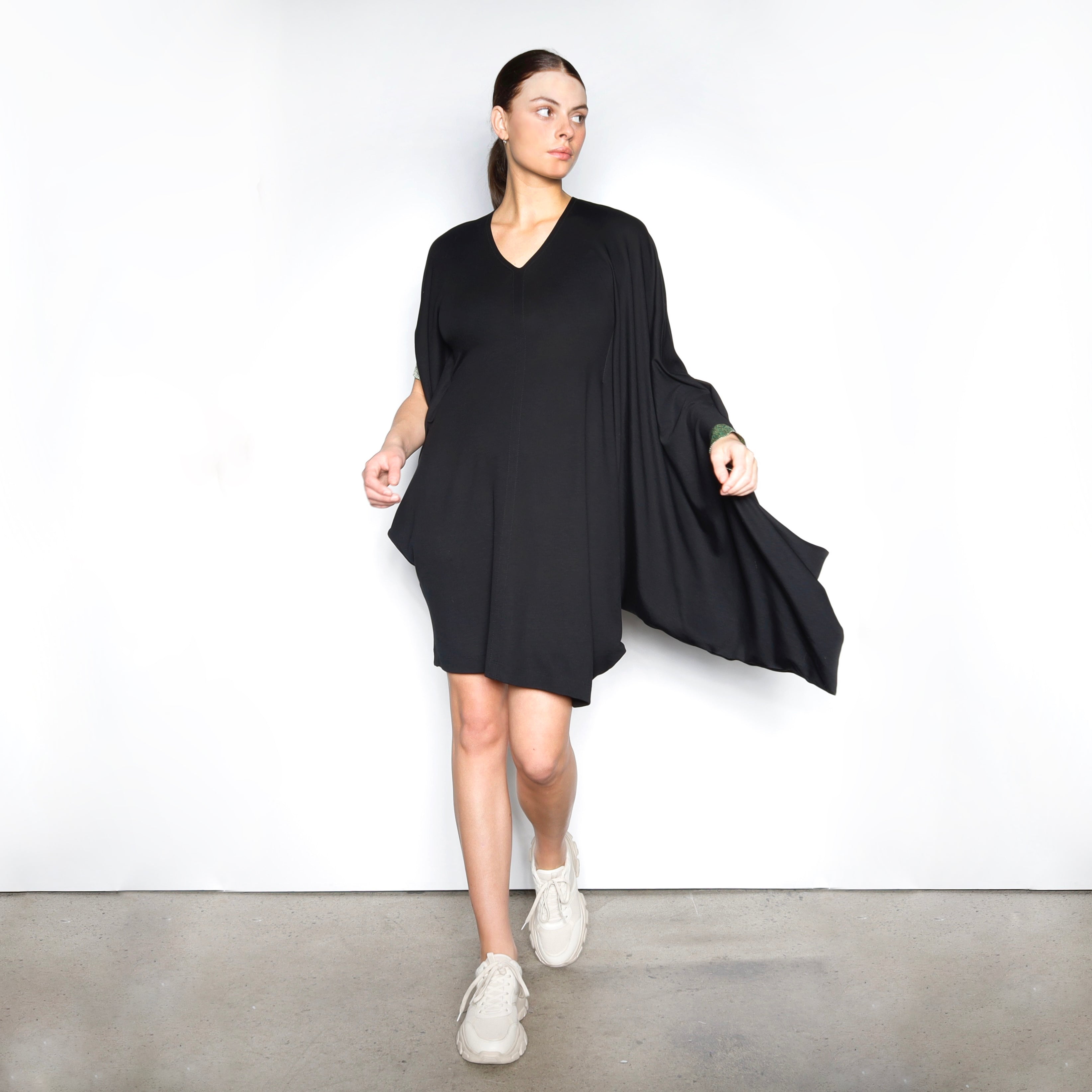 Dress YANNAEL | Black | Maison Marie Saint Pierre