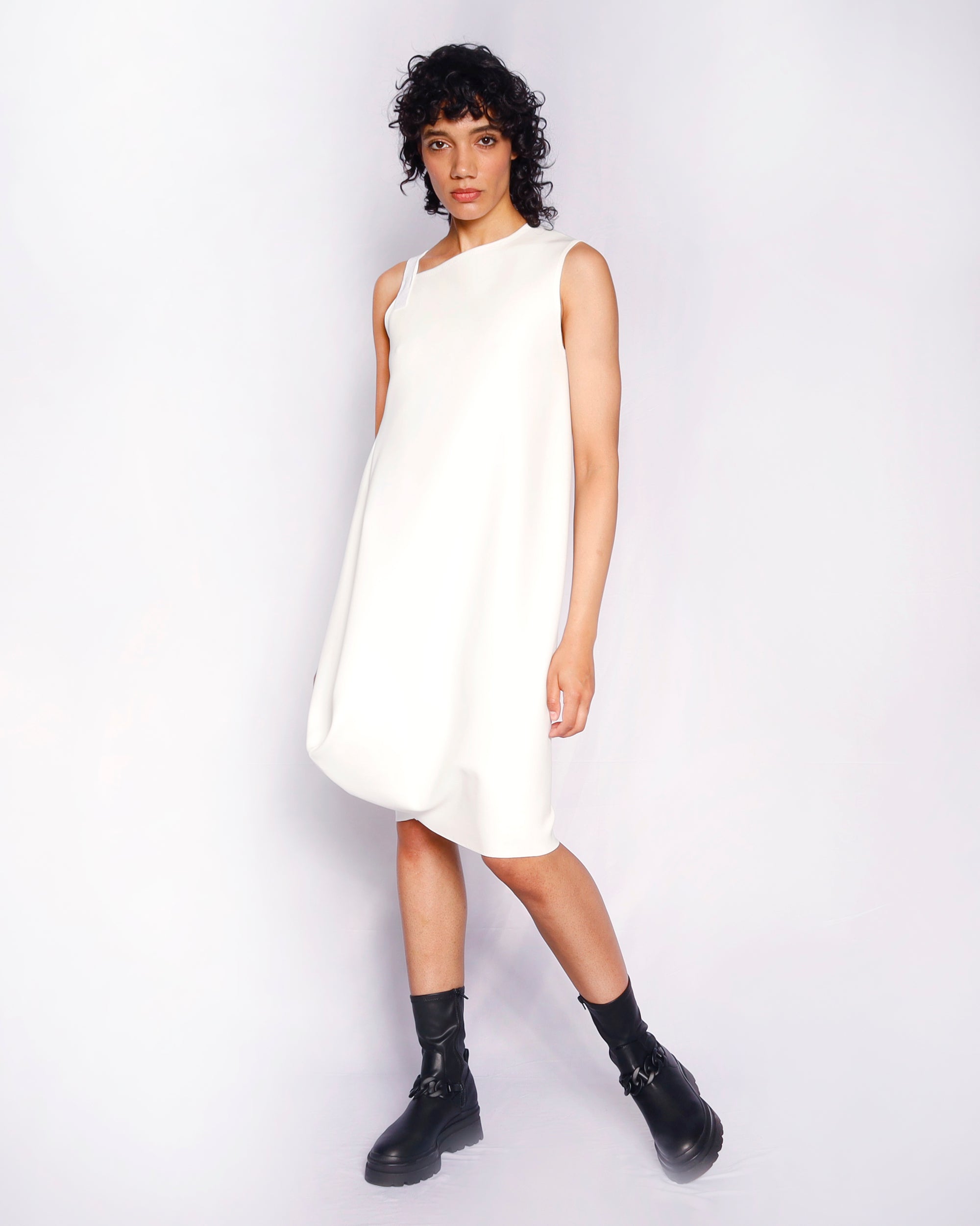 Dress ZANNIE | White | Maison Marie Saint Pierre