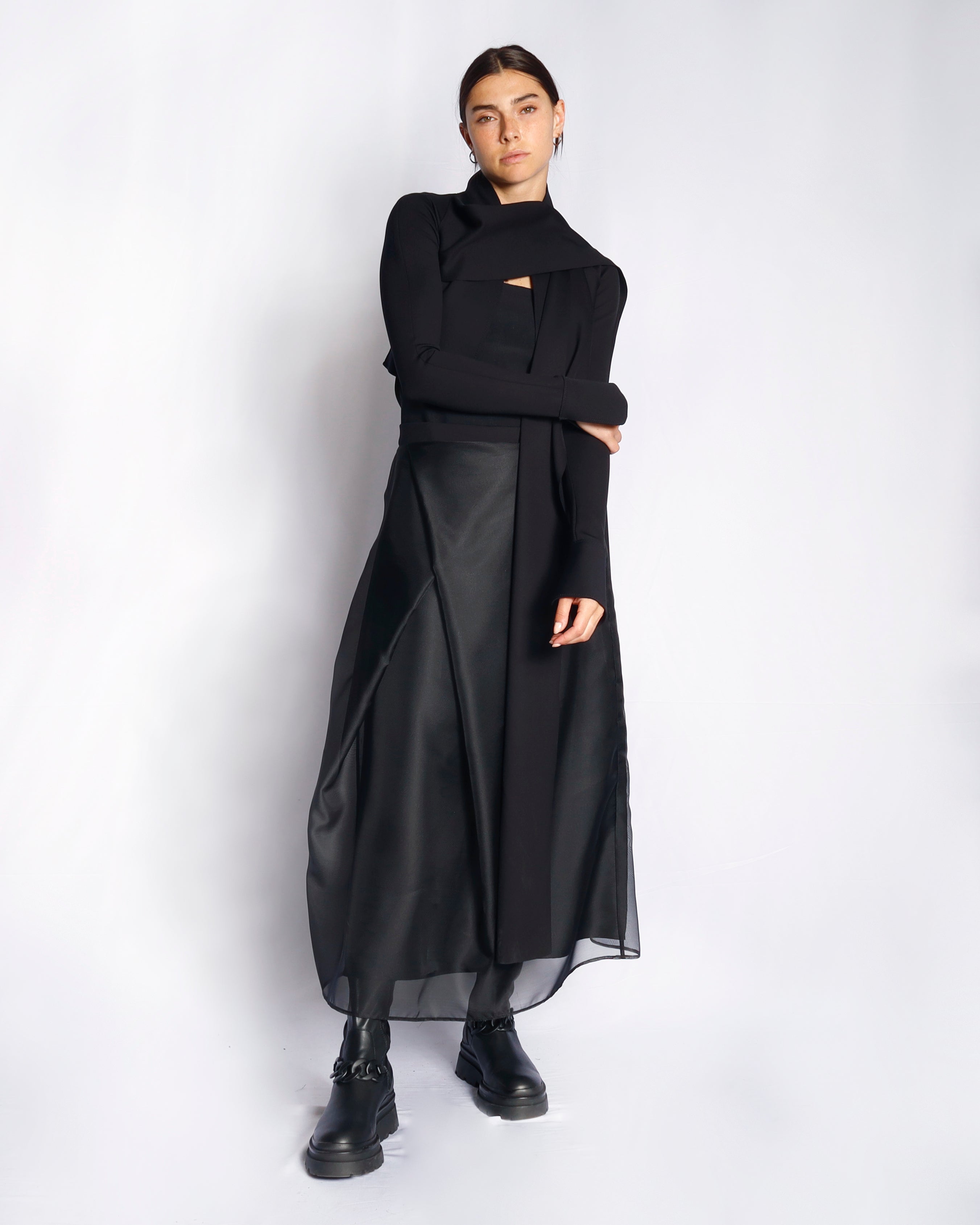 Skirt ZINGER2 | Black | Maison Marie Saint Pierre