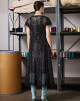 Dress WOZA | Black | Maison Marie Saint Pierre