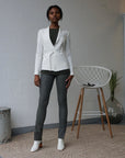 Maison Marie Saint Pierre | Jackets and Coats | ANNA | White