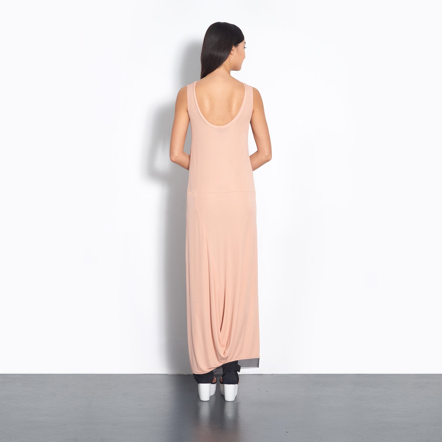 Dress MEILLET | Peach | Maison Marie Saint Pierre