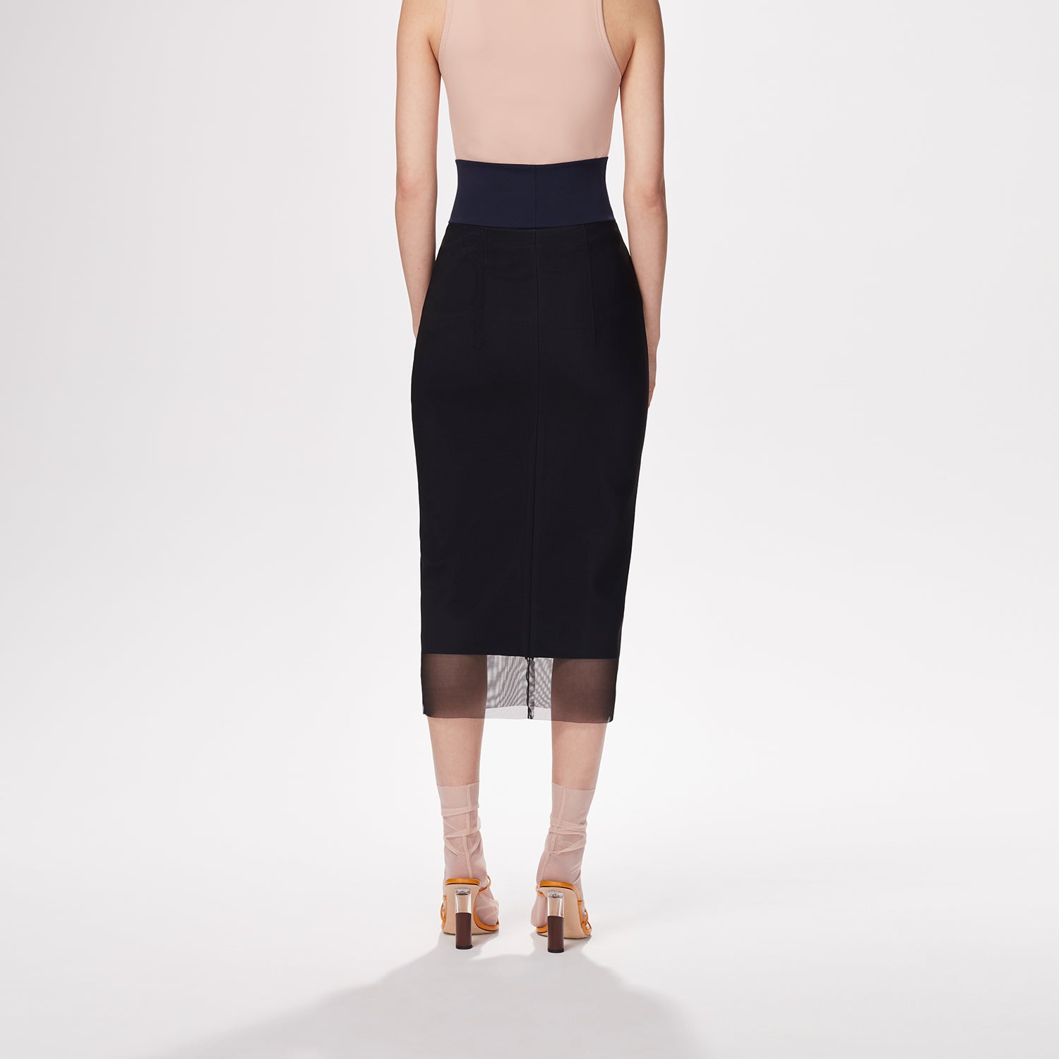 Skirt FECILIA | Deep Blue/Navy/Black | Maison Marie Saint Pierre