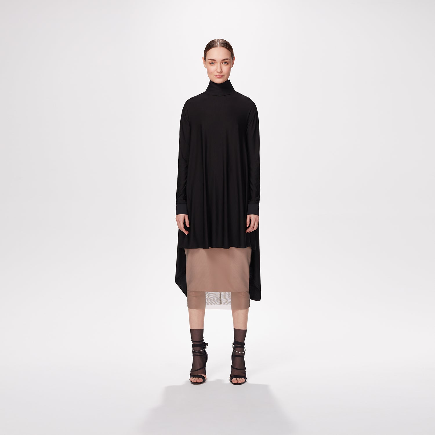 Dress FLORO2 | Black | Maison Marie Saint Pierre