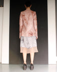 Jacket SINNIA2 | Beige Pleated/Blossom | Maison Marie Saint Pierre