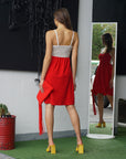 Dress SENSE | Red | Maison Marie Saint Pierre