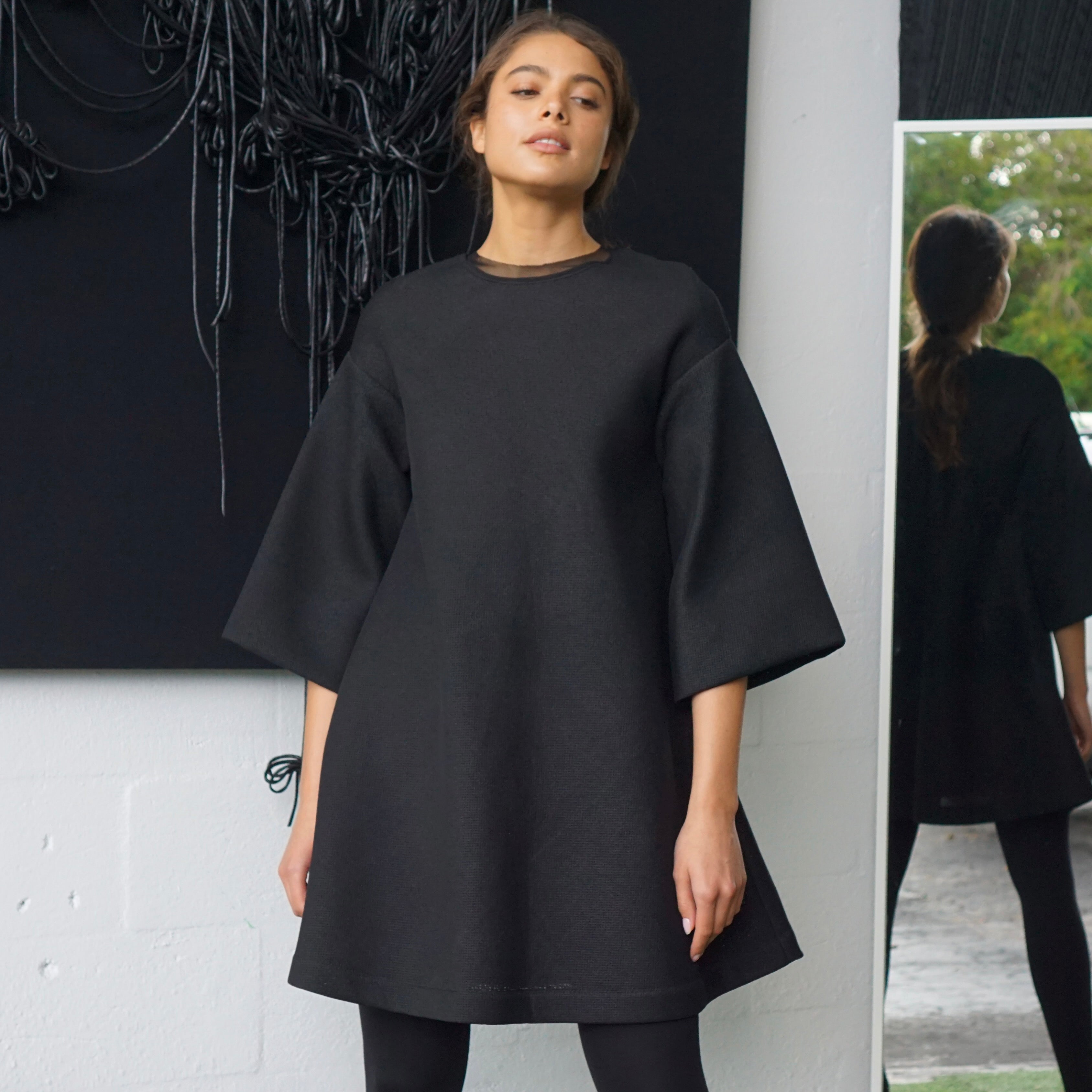 Dress SOHARTE | Black | Maison Marie Saint Pierre