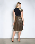 Dress SALOA2 | Black/Gold | Maison Marie Saint Pierre