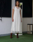Dress LOZA | White