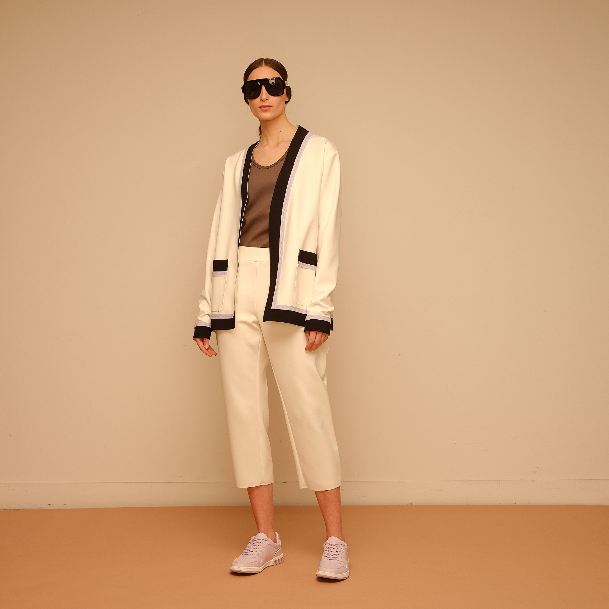 Jacket YINA2 | White | Maison Marie Saint Pierre