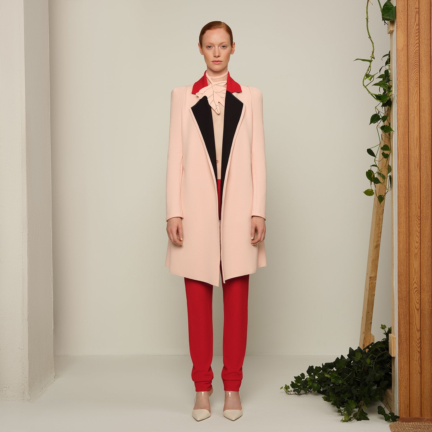 Manteau Lematite | Light Pink/Red
