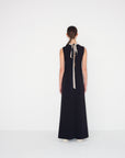 ZAHOOR Dress | Black/Fog | Maison Marie Saint Pierre
