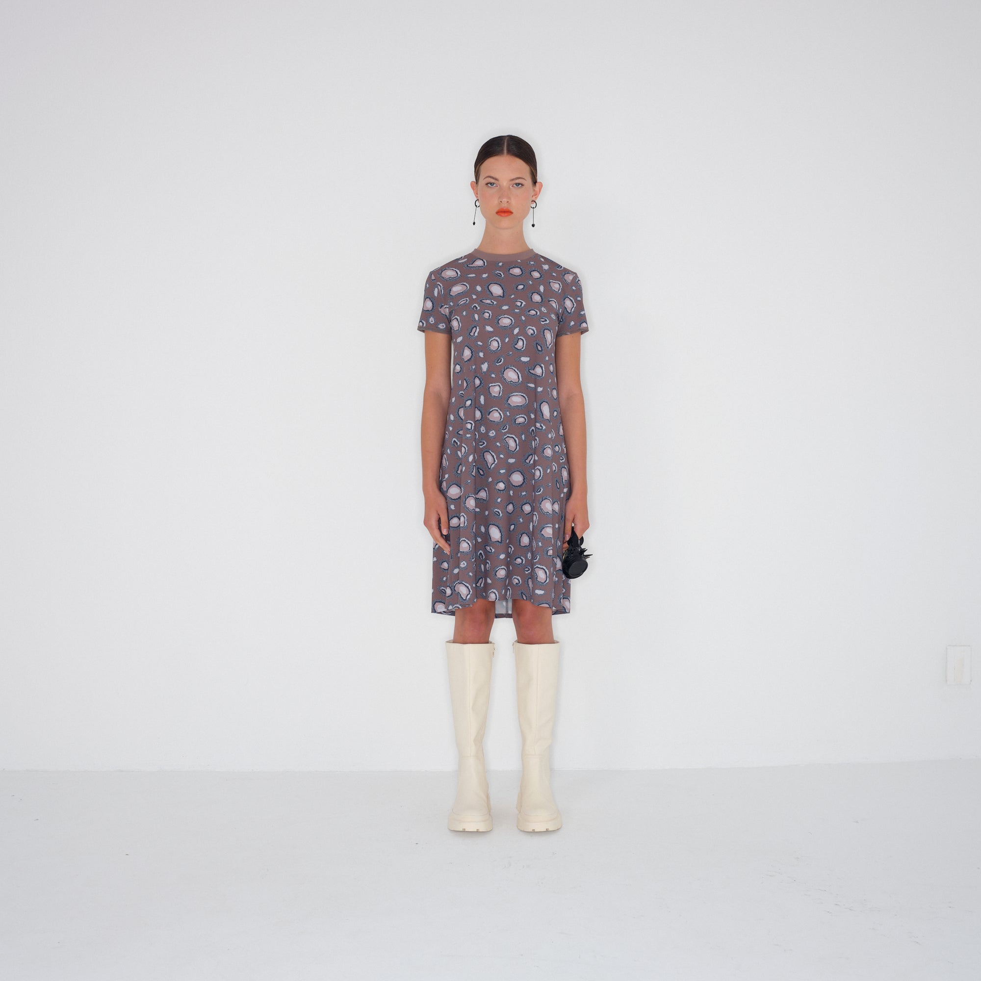 Dress ZILVIA | Digital Dots | Maison Marie Saint Pierre