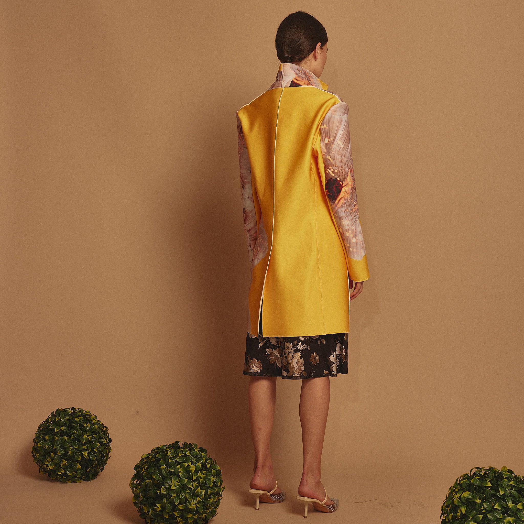 Jacket THEISS | Yellow Print | Maison Marie Saint Pierre