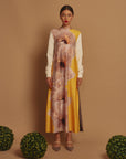 Dress TORETI | Yellow Print | Maison Marie Saint Pierre