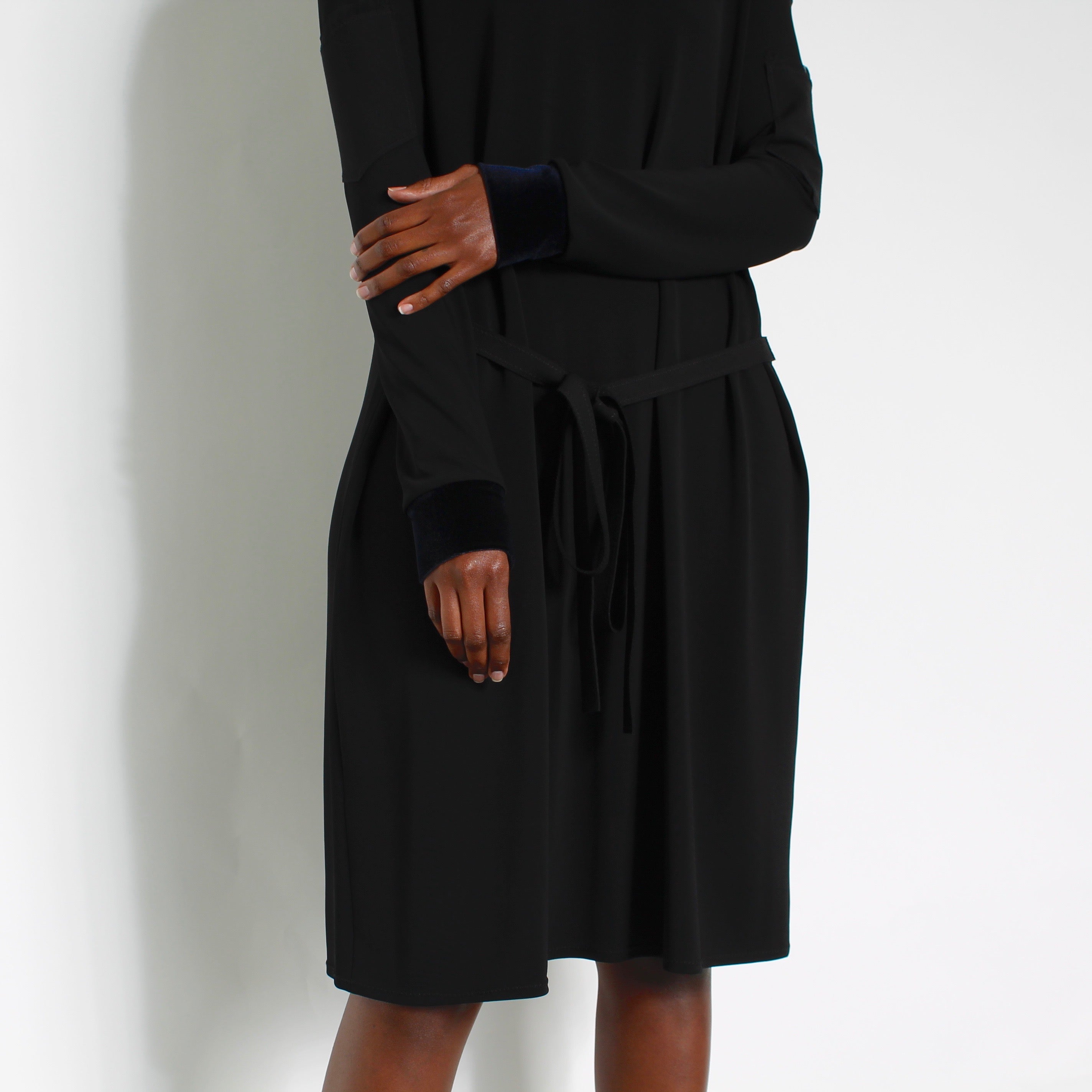 Dress NYMPHE | Black/Galaxy | Maison Marie Saint Pierre
