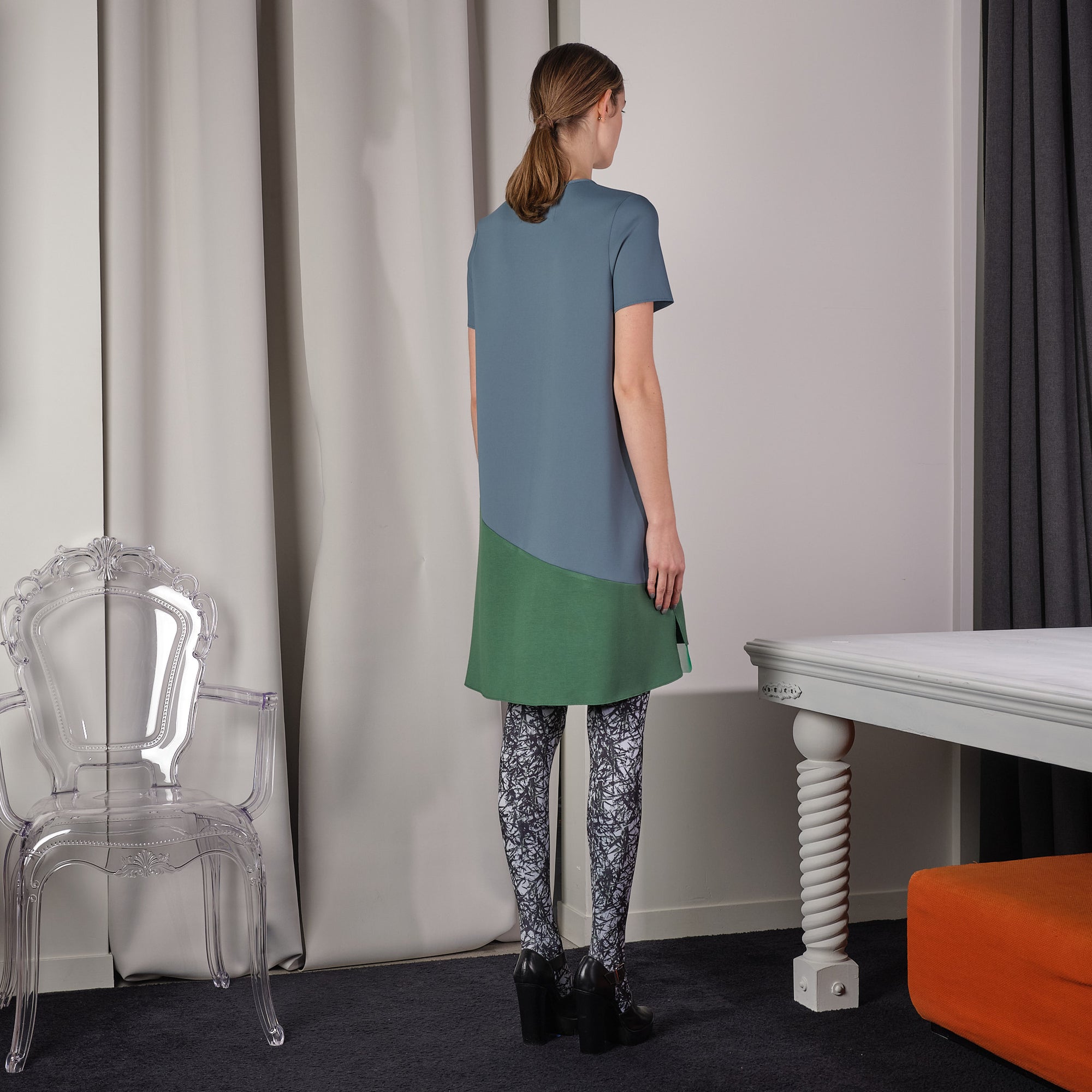 Dress RAVIVE | Conifer/Boréal/Green | Maison Marie Saint Pierre