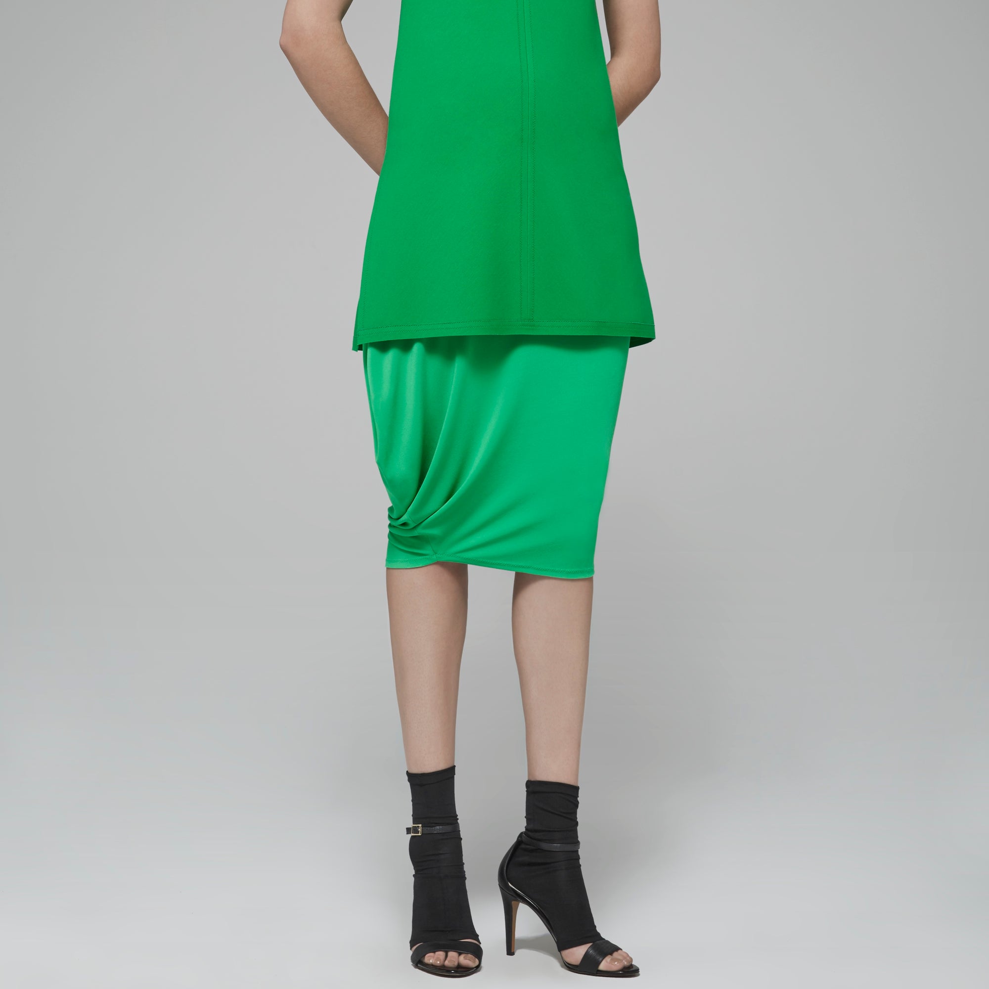 Maison Marie Saint Pierre | Knee-length Skirt | Skirts | Emerald