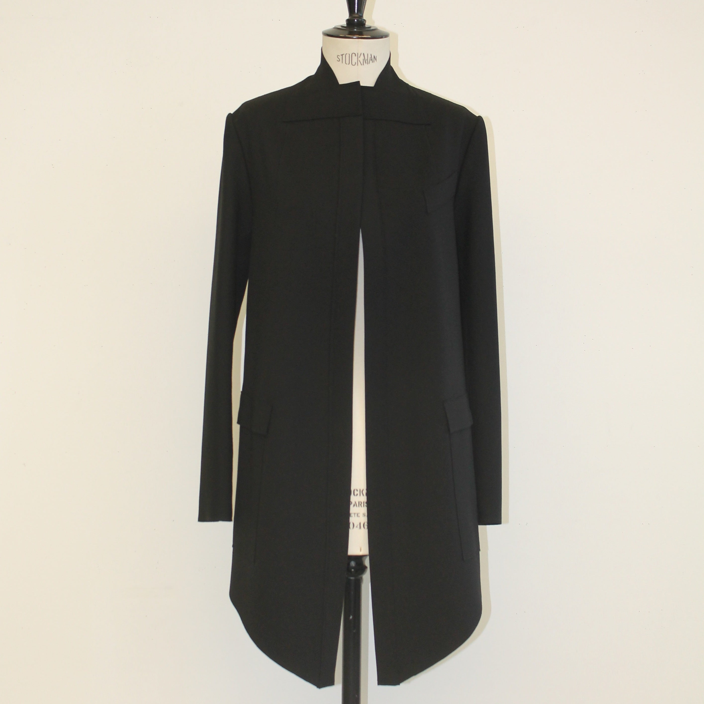 Coat FERAL | Black | Maison Marie Saint Pierre