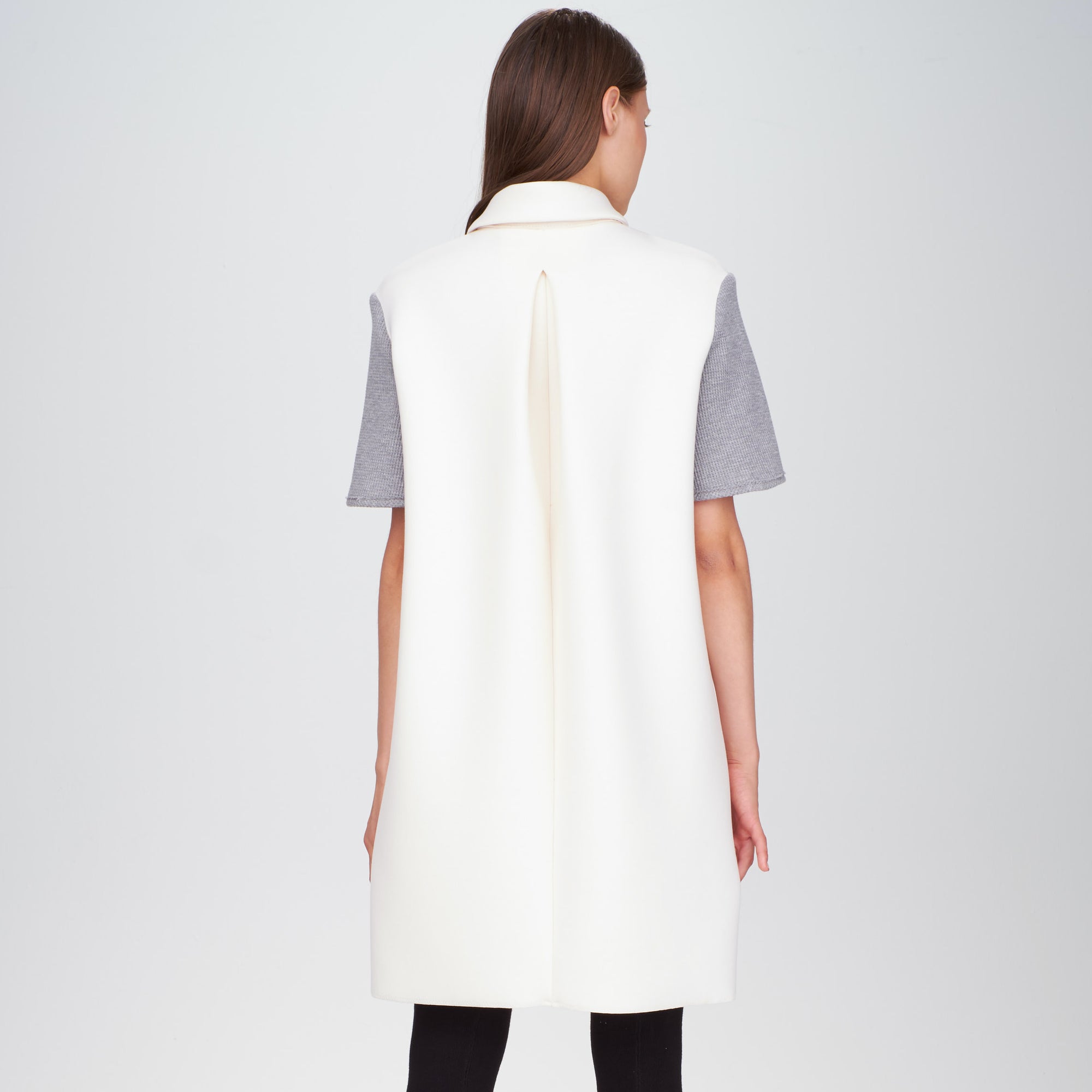 Dress HIGHLINE | White/Grey