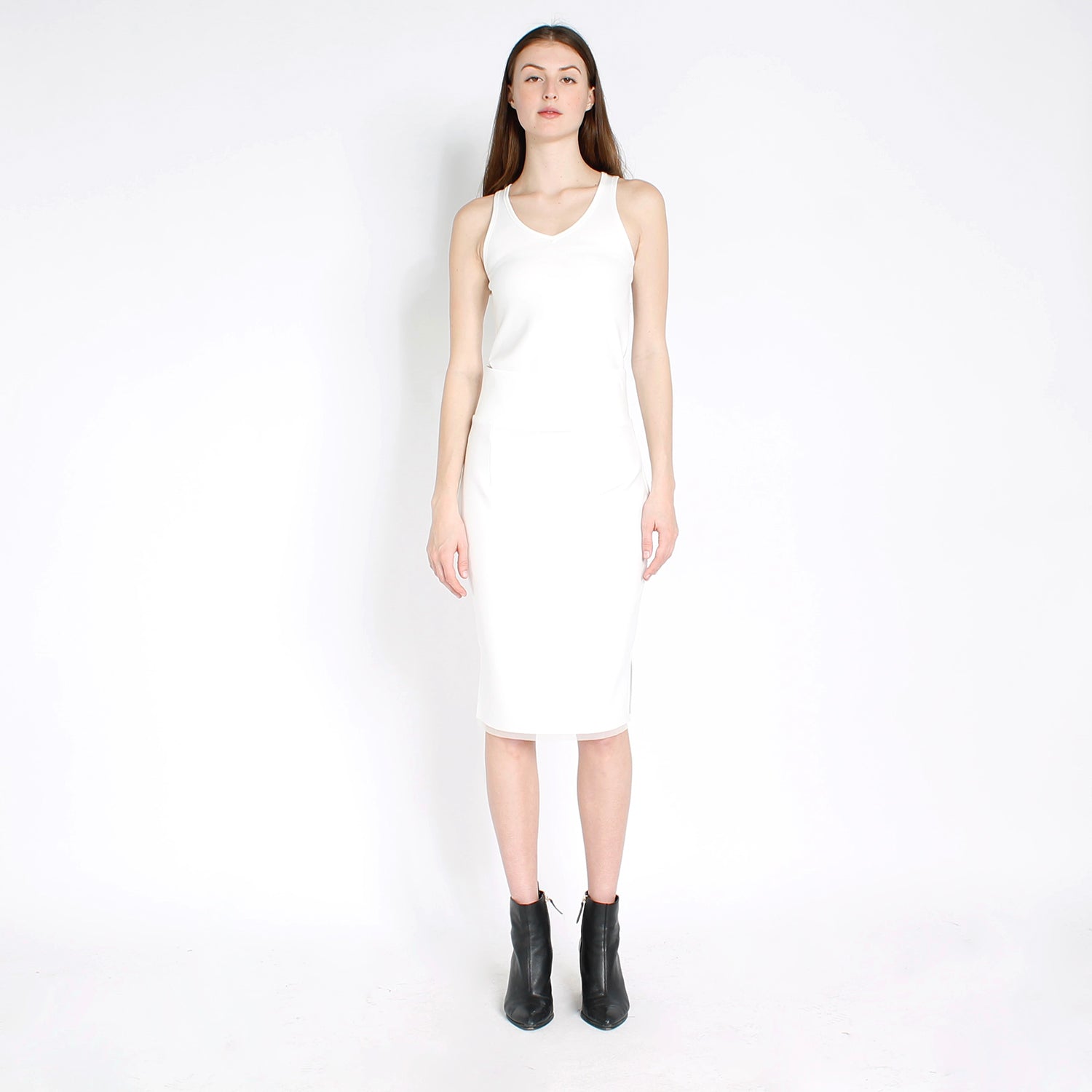 Skirt PYRTE | White | Maison Marie Saint Pierre