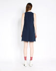 Dress PANYA2 | Deep Blue/Blush | Maison Marie Saint Pierre