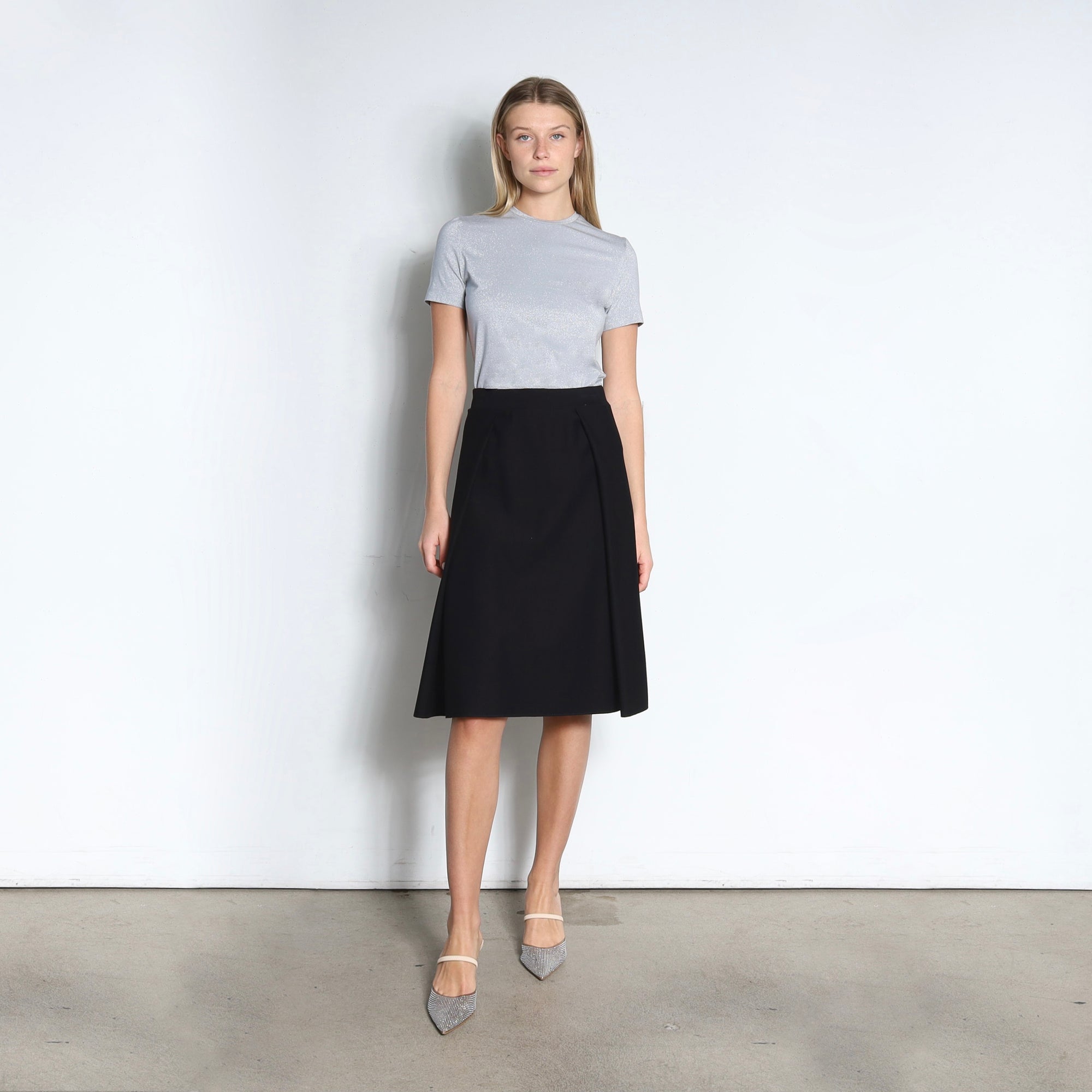 Skirt TRITTAO2 | Black | Maison Marie Saint Pierre