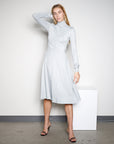 Dress TARCELOV3 | Silver | Maison Marie Saint Pierre
