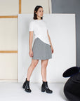 Maison Marie Saint Pierre | Skirts | Mini Skirts | Pardo | Light Grey Mixte