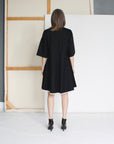 Dress POSILENZA | Black/Blush | Maison Marie Saint Pierre