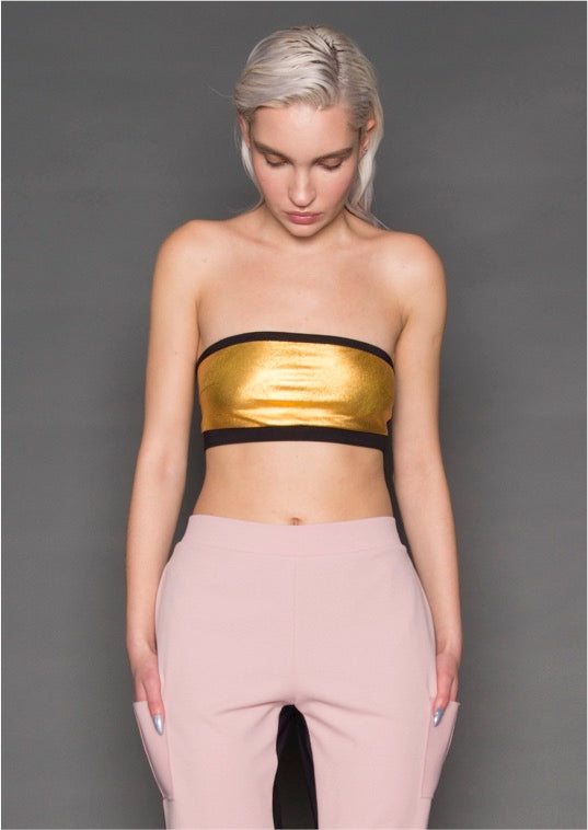 Bandeau Moona | Black/Gold