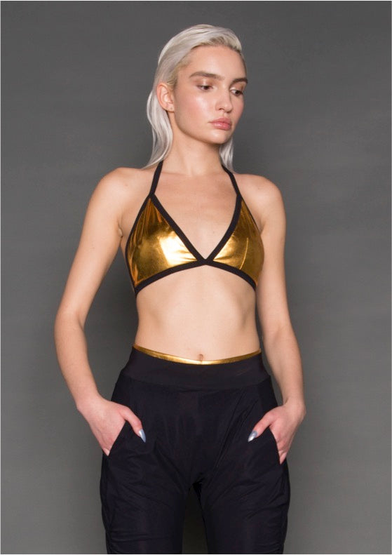 Soutien-gorge Malya | Black/Gold