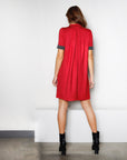 Dress VAY | Red | Maison Marie Saint Pierre