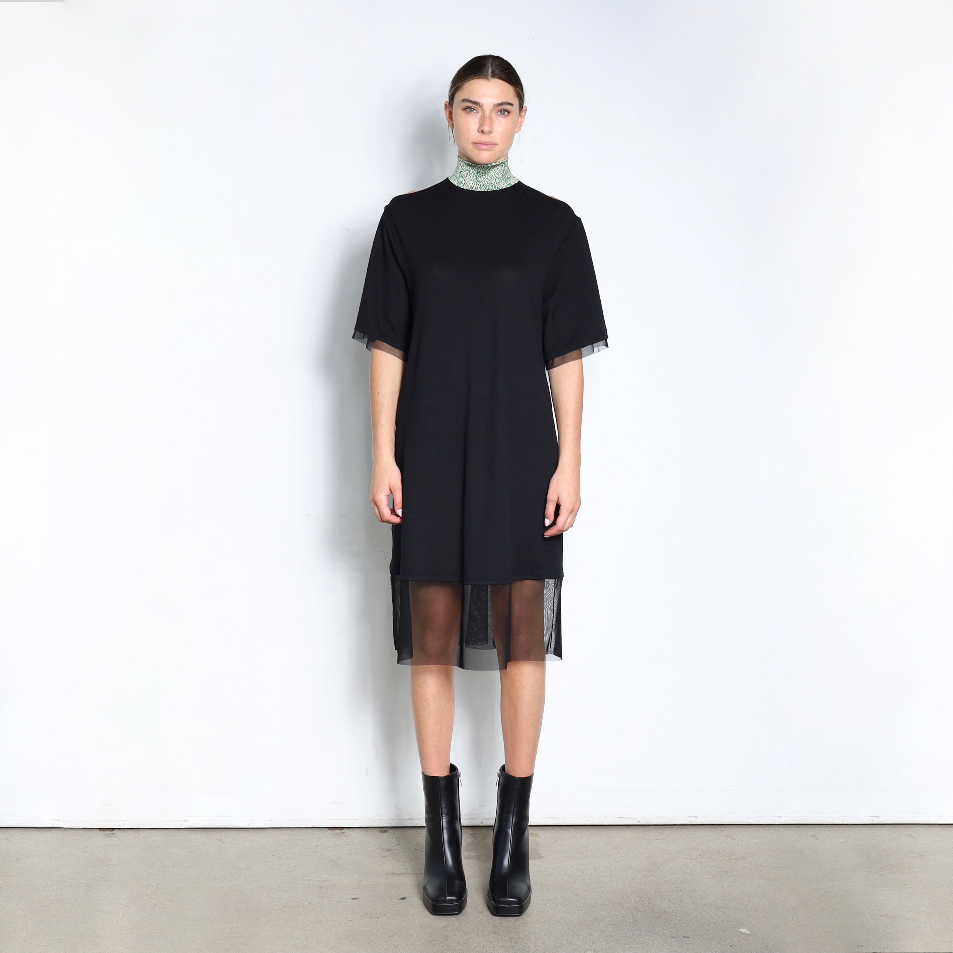 Dress YABA | Black | Maison Marie Saint Pierre