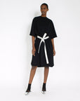 Dress MAGIST | Black/Silver | Maison Marie Saint Pierre