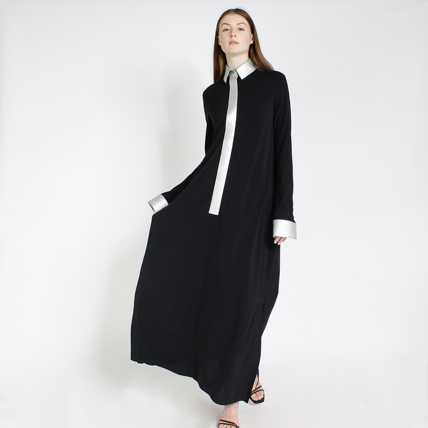 Robe Palto | Black/Silver