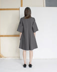 Dress POSILENZA | Pewter/Blush | Maison Marie Saint Pierre